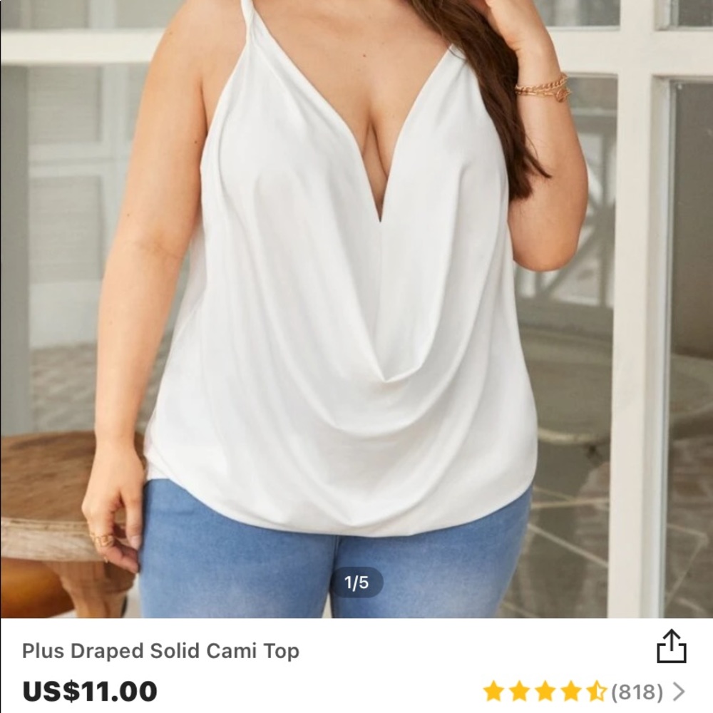 Drape Front Tank